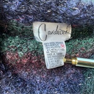 Carducci Sweater‎ dress mohair wool tunic Cowl Neck Sweater or off shoulder M